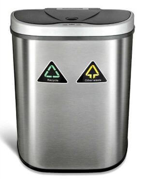 American Recycles Day - Touchless trash can / recycler