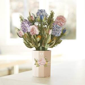 Gifts for hospice workers - paper flower bouquet