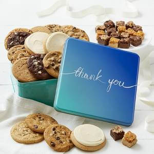 Gifts for hospice workers - combo cookie tin