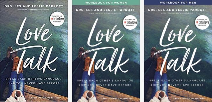 Love Talk - book and workbooks by Les and Leslie Parrott