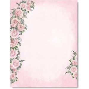 Mother's Day rose gifts - watercolor writing paper